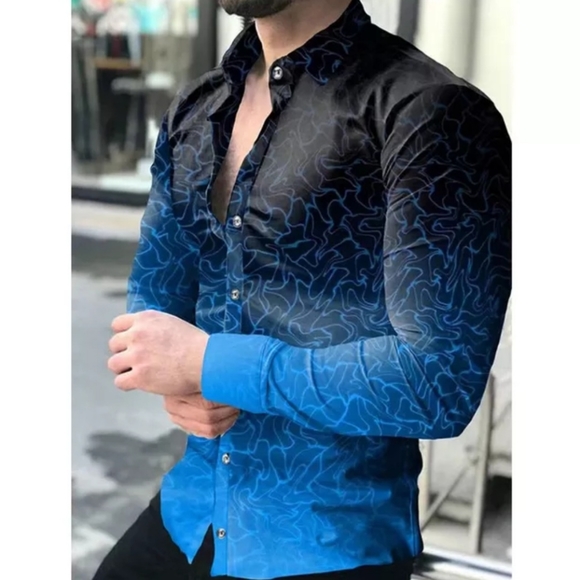 Men's shirt botton down different sizes and styles - Picture 9 of 12